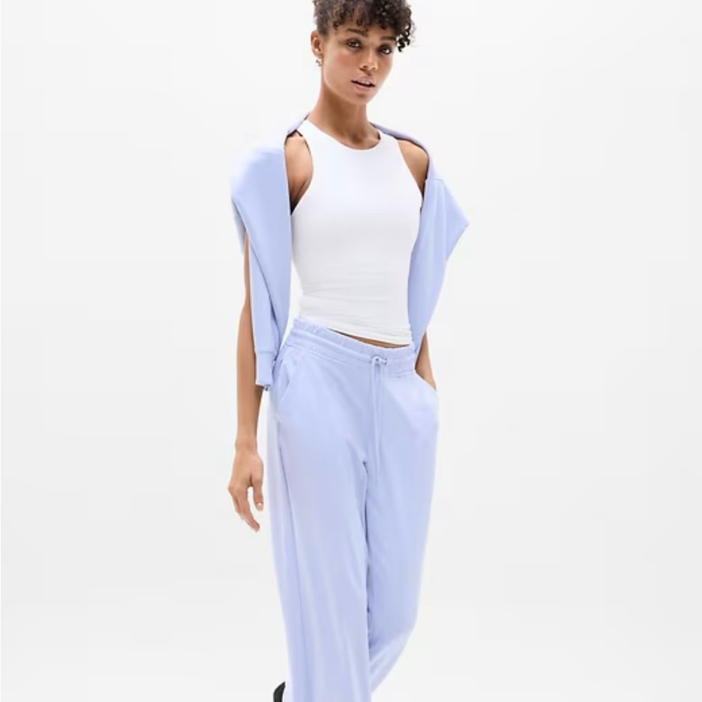 Athleta Seasfoft Mid Rise Straight Pants
